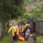 Un muerto, dos heridos y diez casas inundadas en cantón de Tungurahua