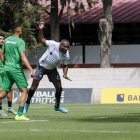 Juan Luis Anangonó ya se estreno como goleador albo en el juego amistoso ante América.