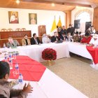 La Conaie demanda que su cumplan sus 10 puntos o se quedarán en Quito el tiempo que sea