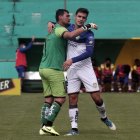 El arquero Joaquín Pucheta y el zaguero Christian Cepeda estuvieron cinco meses en las filas del Cumbayá.