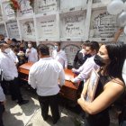 Familiares y amigos le dieron el último adiós al presentador de farándula. QEPD.