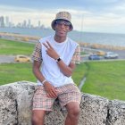 Gonzalo Plata aprovechó sus vacaciones para conocer Cartagena de Indias.