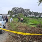 En la mañana de este jueves 30 de junio, personal policial realizó la inspección en el sitio.