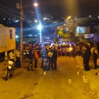 Las detonaciones alteraron a los vecinos del populoso barrio mantense.