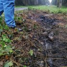 En un carretero del recinto Faita, de Quevedo, encontraron al abogado sin cabeza y a su primo quemados.