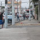 Al día siguiente, agentes de la Dinased recorrían el sector en búsqueda de información.