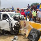 Un muerto y una herida fue el saldo de un nefasto accidente de tránsito en Montecristi
