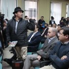 Dirigentes indígenas y ministros de Estado llegaron para el inicio de las jornadas.