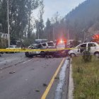 El conductor del vehículo que habría causado el accidente huyó del lugar.