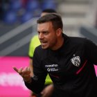 Martín Anselmí, el entrenador de Independiente del Valle.