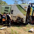 El siniestro se registró esta mañana y varios heridos fueron trasladados en helicóptero a casas de salud.