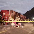 El hecho se produjo durante un viaje que realizaba un bus de la cooperativa Putumayo.