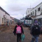 Los daños que dejó el movimiento telúrico se hicieron evidentes durante la mañana de este lunes.