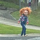 No es Halloween, pero un Chucky anda 'matando' de miedo a la gente en Alabama