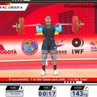 Neisy Dajomes se llevó triple medalla de oro en el campeonato panamericano de levantamiento de pesas.