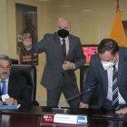 Rueda de prensa del COE Nacional la tarde este martes 2 de agosto.