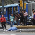 El viernes, un hombre fue atropellado por un motorizado y murió al instante.