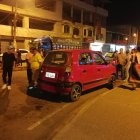 Este carro fue baleado en una cancha de voleibol, en la cual un día antes mataron a otra persona.