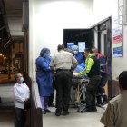 El sargento segundo fue trasladado con pronóstico reservado hasta Guayaquil.