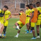 Barcelona ha venido entrenando con normalidad, pensando en Universidad Católica.