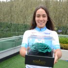 Ana Vivar ha demostrado una gran proyección en el ciclismo y sueña con correr en Europa.