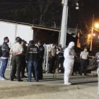 Elementos de criminalística acudieron al lugar para recoger indicios balísticos.