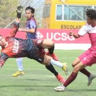 Juan Ortiz abrió el marcador para la Universidad Católica a los 27 minutos.