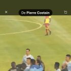 El incidente de Héctor Lautaro Chiriboga en el partido de Macará ante Aucas.