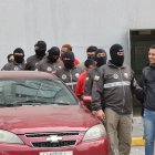Varios detenidos se mostraban sonrientes mientras eran presentados en el Cuartel Modelo.