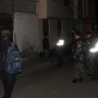 Personal de Dinased y Criminalística revisaron el sector y buscaron indicios del hecho.