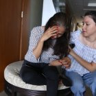 Mejor desahógate con un familiar adulto o un pana, no con tu descendencia.