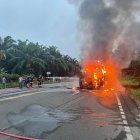 Una de las víctimas del accidente habría sido arrastrado por otro automotor.