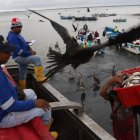 En Posorja, la mayoría de gente de bien se dedica a actividades relacionadas con la pesca.