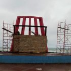 Santa Elena: La concha acústica del malecón de Libertador Bolívar se cae a pedazos