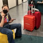 Una 'ola' de fanáticos recibió a Mar Rendón