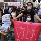 Pacientes renales y dializadores han realizado 75 plantones para exigir los pagos.