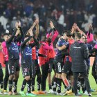 Toda la alegría de Independiente al ganar el primer partido ante Melgar.