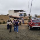 Verónica Pico se movilizaba en este auto rojo cuando fue sorprendida a balazos.