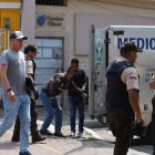 Criminalística realizó el levantamiento del cadáver en el cantón Durán.