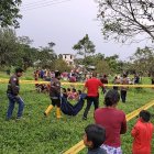 El cuerpo fue levantado por miembros de la Policía y llevado hasta Sucúa.