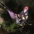 El cadáver de la adulta mayor fue sacado la medianoche del domingo y presentaba varios golpes.