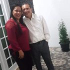 Reina Elizabeth, de Milagro, con su 'príncipe consorte', Giovanny Ortiz. Sus padres le pusieron ese nombre en honor a la reina inglesa.