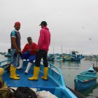 Quienes sacaron el pescado comentaron cómo fue la captura.