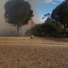 Una llamarada se reportó en el sector del reservorio de Cumbayá, en Quito