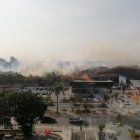 Voraz incendio se registra en el norte de Guayaquil