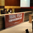 Mercedes, cuyo hijo fue asesinado en la masacre de febrero de 2021, rindió su testimonio ante el tribunal popular.