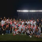 El festejo de las jugadoras de Ñañas tras eliminar a Barcelona y ser las primeras finalistas.