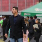 Ismael Rescalvo y su Emelec, estuvo cerca de quitarle el invicto al Papá Aucas.