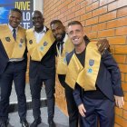 Los nuevos DT, Antonio Valencia, Segundo Castillo, Gabriel Achilier y Damián Díaz.