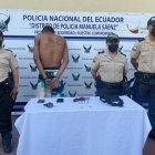 El detenido tenía el tatuaje de un rosario marcado en la espalda.